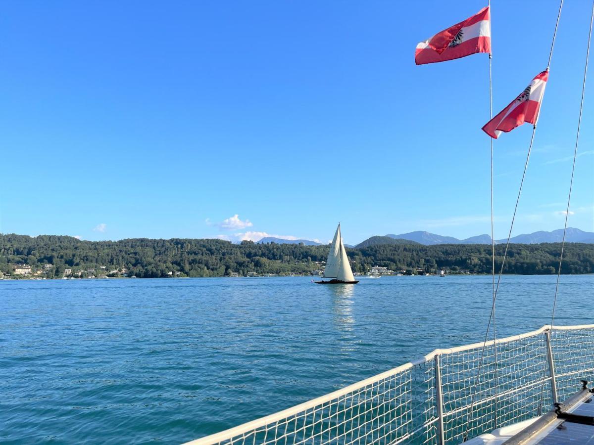 Ferienwohnung Schellander Privatstrand Velden am Wörthersee Exteriör bild