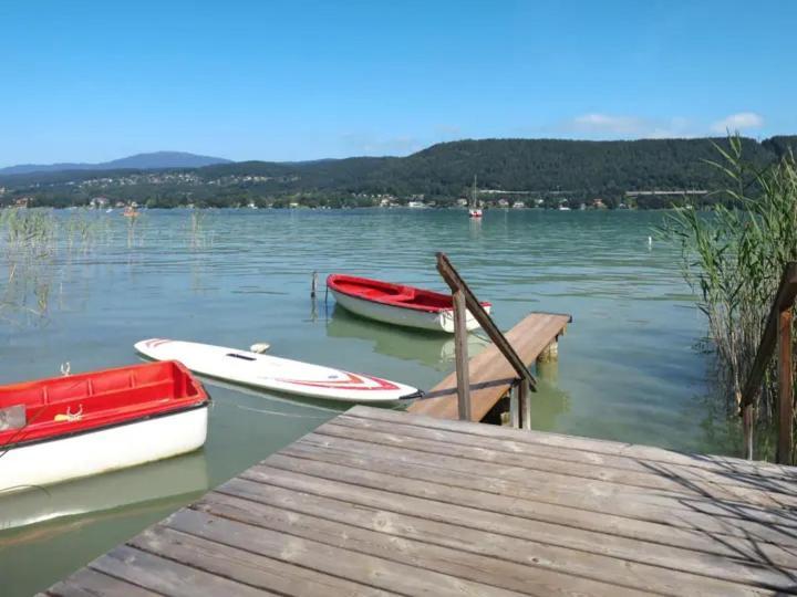 Ferienwohnung Schellander Privatstrand Velden am Wörthersee Exteriör bild